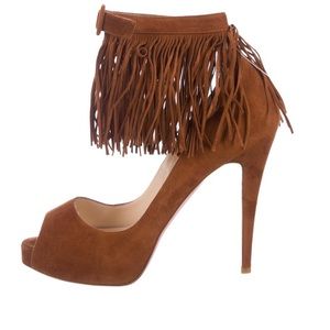 Christian Louboutin Fringe Pumps